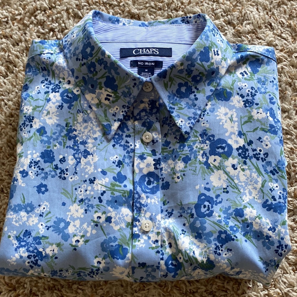 Chaps no iron button down